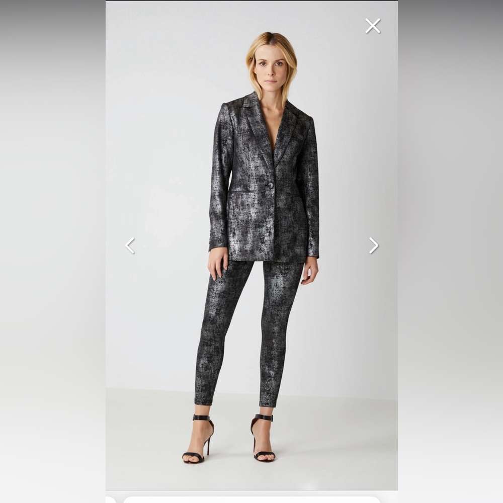 NEW! Stylish Black and Gray Women's Pantsuit